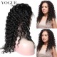 7A Grade Human Virgin Hair Full Lace Wig Deep Wave Curly For Black Women